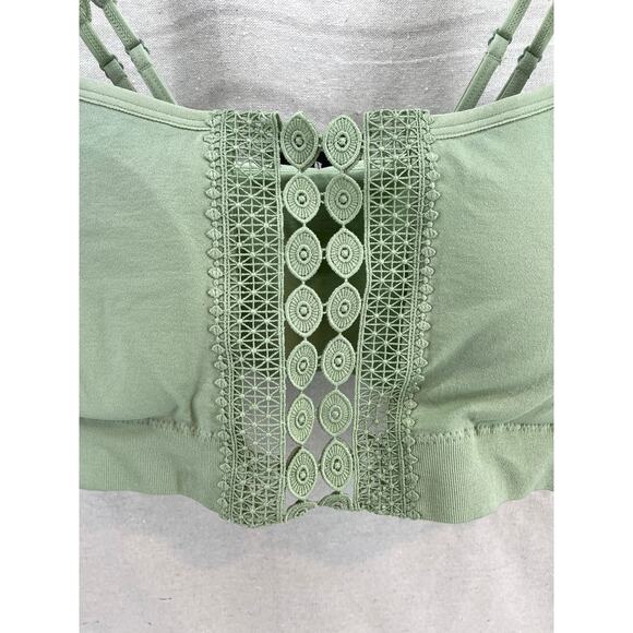 Freebird & Co. Sage Crochet Trim Bralette 1XL/2XL NWT - Picture 3 of 6